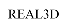 REAL3D trademark