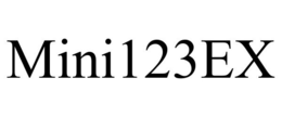 MINI123EX trademark