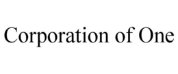 CORPORATION OF ONE trademark