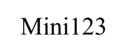 MINI123 trademark