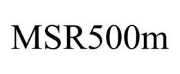 MSR500M trademark