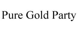 PURE GOLD PARTY trademark