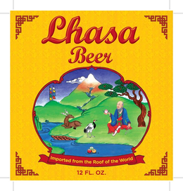 LHASA BEER IMPORTED FROM THE ROOF OF THE WORLD trademark