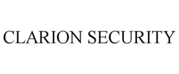 CLARION SECURITY trademark
