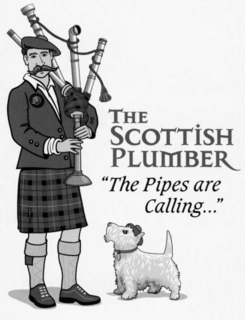 THE SCOTTISH PLUMBER "THE PIPES ARE CALLING" trademark
