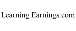 LEARNING EARNINGS.COM trademark