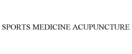 SPORTS MEDICINE ACUPUNCTURE trademark