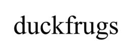 DUCKFRUGS trademark