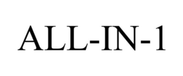 ALL-IN-1 trademark