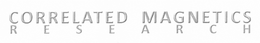 CORRELATED MAGNETICS RESEARCH trademark