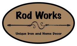 ROD WORKS UNIQUE IRON AND HOME DECOR trademark