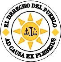 EL DERECHO DEL PUEBLO AD CAUSA EX PLEBEIUS trademark