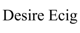 DESIRE ECIG trademark