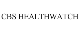 CBS HEALTHWATCH trademark
