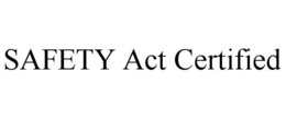 SAFETY ACT CERTIFIED trademark