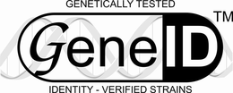 GENETICALLY TESTED GENE ID IDENTITY - VERIFIED STRAINS trademark