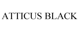 ATTICUS BLACK trademark