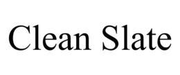 CLEAN SLATE trademark