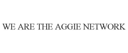 WE ARE THE AGGIE NETWORK trademark