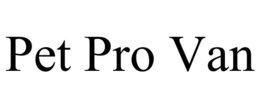 PET PRO VAN trademark