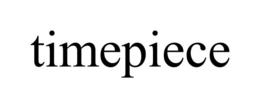 TIMEPIECE trademark