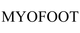 MYOFOOT trademark