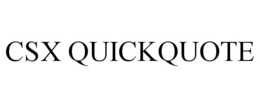 CSX QUICKQUOTE trademark