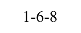 1-6-8 trademark