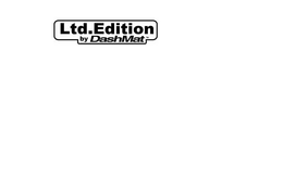 LTD. EDITION BY DASHMAT trademark