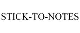 STICK-TO-NOTES trademark