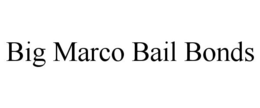 BIG MARCO BAIL BONDS trademark