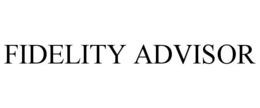 FIDELITY ADVISOR trademark