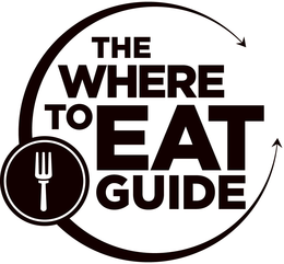 THE WHERE TO EAT GUIDE trademark