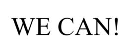 WE CAN! trademark