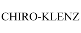 CHIRO-KLENZ trademark