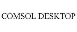 COMSOL DESKTOP trademark