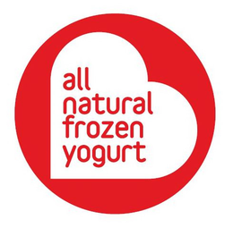 ALL NATURAL FROZEN YOGURT trademark