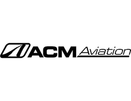 A ACM AVIATION trademark