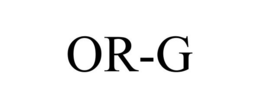 OR-G trademark