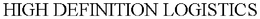 HIGH DEFINITION LOGISTICS trademark