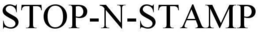 STOP-N-STAMP trademark