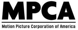 MPCA MOTION PICTURE CORPORATION OF AMERICA trademark