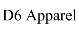 D6 APPAREL trademark