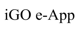IGO E-APP trademark
