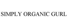 SIMPLY ORGANIC GURL trademark