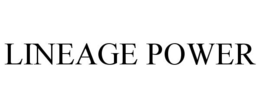 LINEAGE POWER trademark