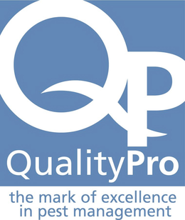 QP QUALITYPRO THE MARK OF EXCELLENCE IN PEST MANAGEMENT trademark