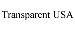 TRANSPARENT USA trademark