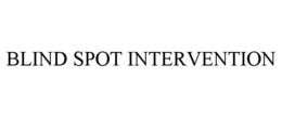 BLIND SPOT INTERVENTION trademark