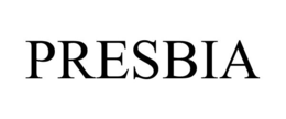 PRESBIA trademark